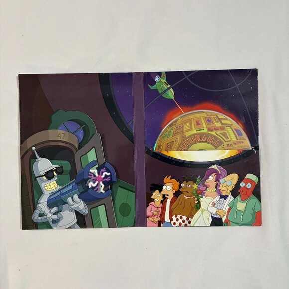 Futurama: Bender's Game + Bender's Big Score DVD+Cover+POSTCARDS+BonusDVD TESTED - Picture 10 of 13